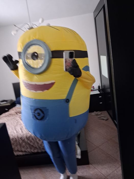 Fato Insuflável Minion (Despicable Me) - Adulto