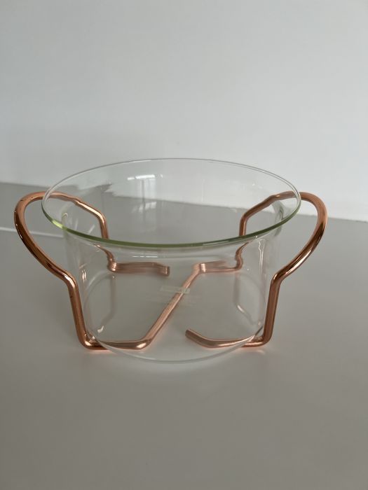 2 taças Bodum asas em cobre