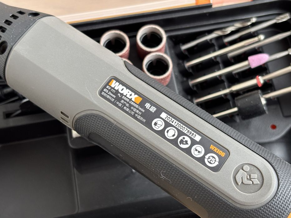 Гравер WORX WX-106 акумуляторний дрель, гравер ручка