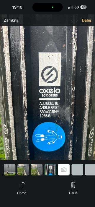 Hulajnoga wyczynowa Oxelo