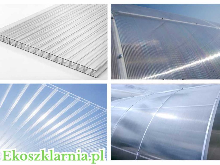 Poliwęglan komorowy 6mm lub 4mm, 6 m x 2,1 m