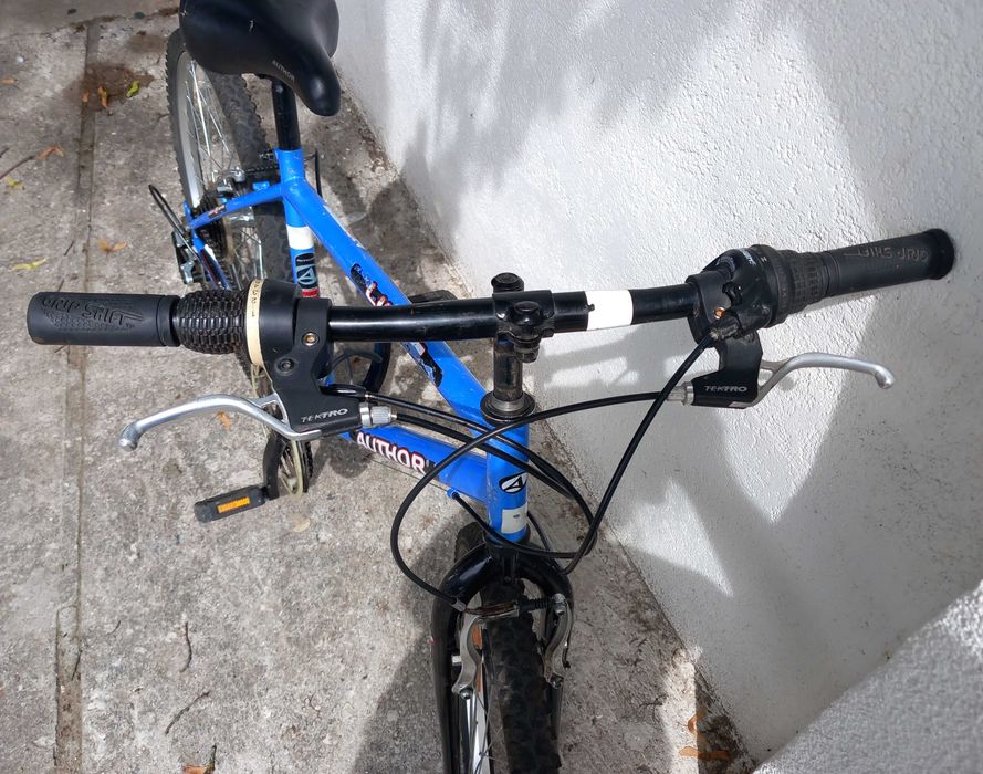 Rower górski AUTHOR 24 cali Osprzęt Shimano 18 biegów Rama stal 15” po przeglądzie
