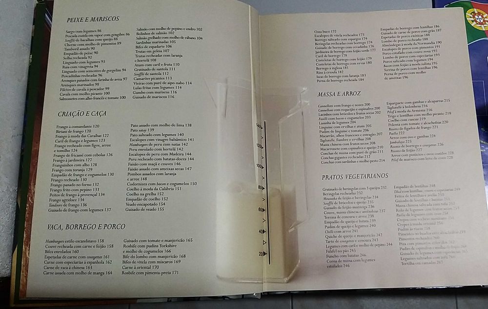 Livro de culinária novo