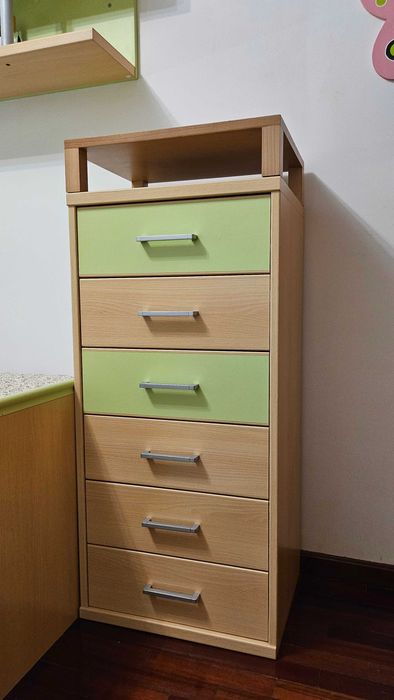 Conjunto Quarto Infantil/Juvenil de 5 Peças
