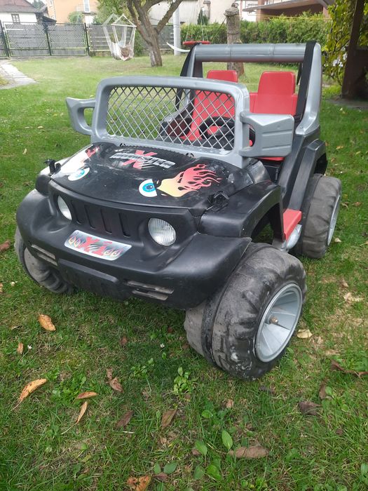 Autko na akumulator duże auto jeep hammer ogromny
