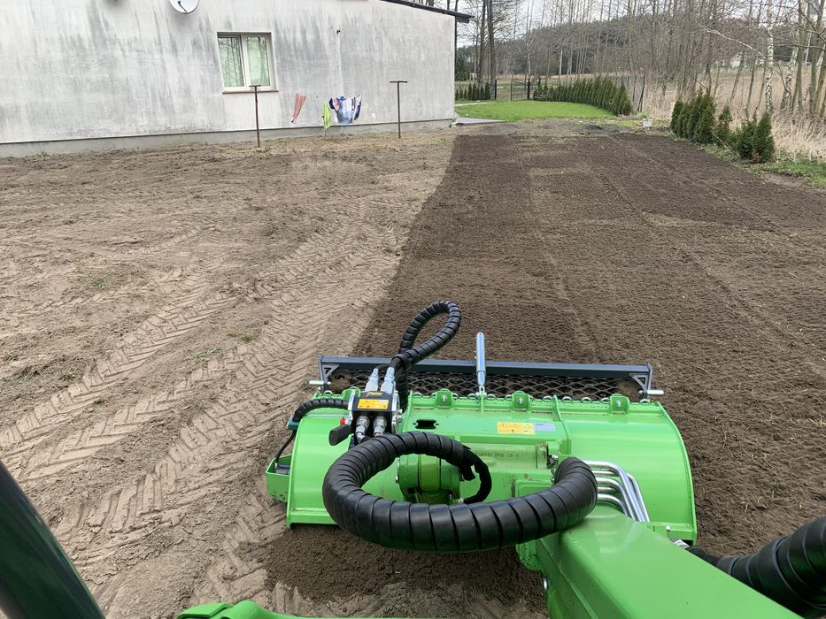 Przygotowanie terenu pod trawnik w jeden dzień