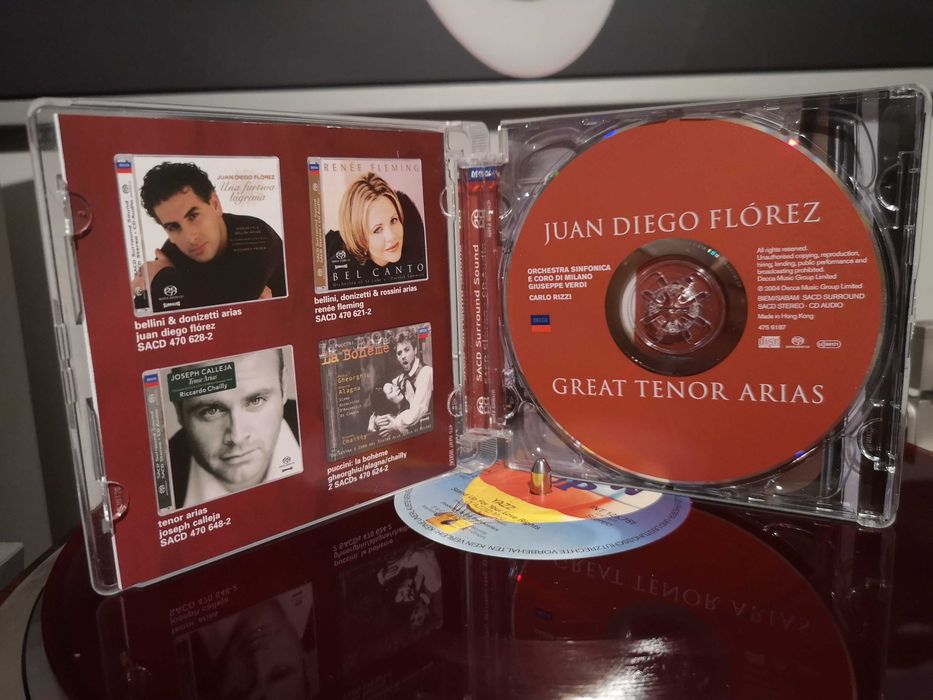 Płyta SACD Juan Diego Florez ,,Great Tenor Arias,, DECCA