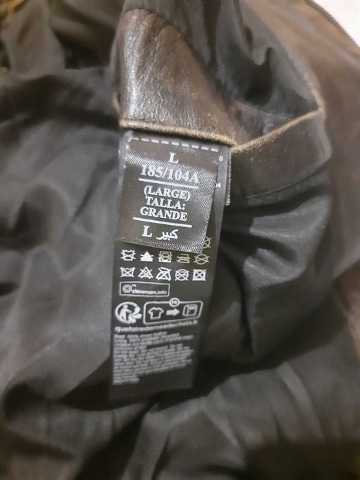 Allsaints мужская куртка Оригинал натуральная кожа