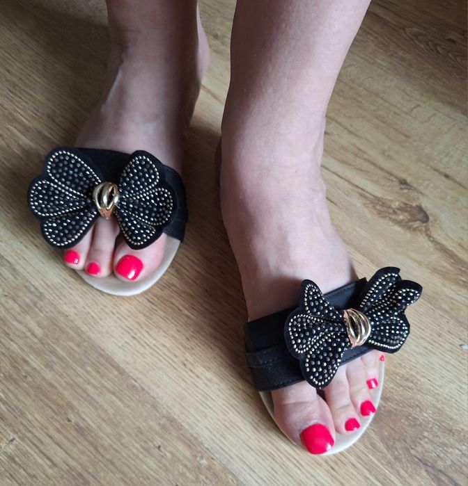 Nowe klapki 41 sliczne