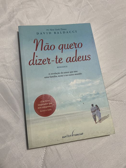 Livro “Não quero dizer-te adeus” - David Baldacci