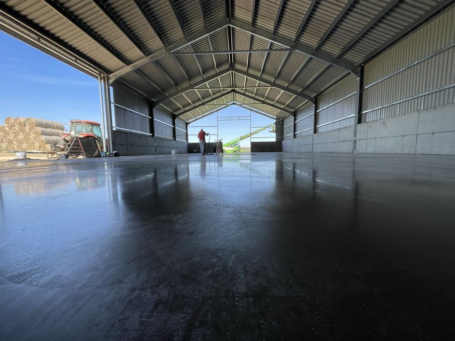 Budowa hale, silosy, obory, prace ziemne