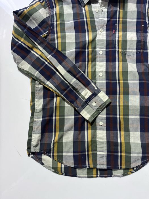 Levi's koszula w kratę bawełniana S stan bardzo dobry