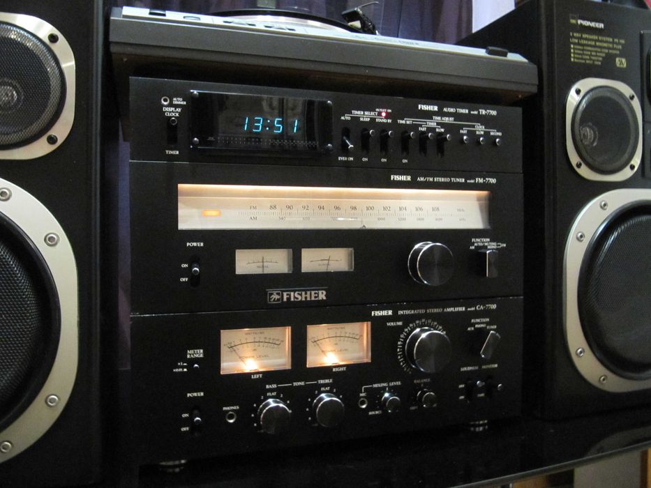 FISHER 7700 HI-FI – Вініловий Комплекс (made in Japan) - ВІДМІННИЙ Стан