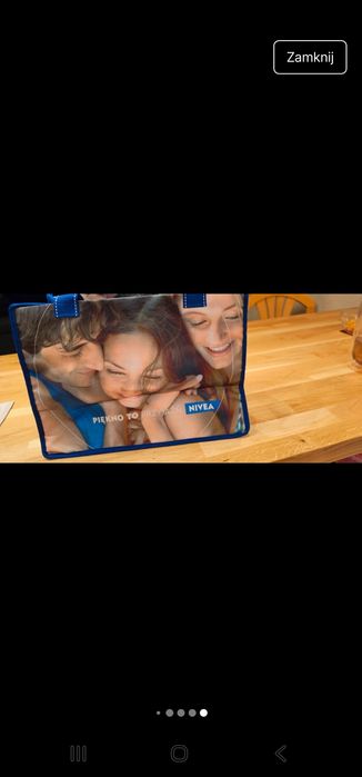 Torba materiałowa Nivea może być śniadaniowa