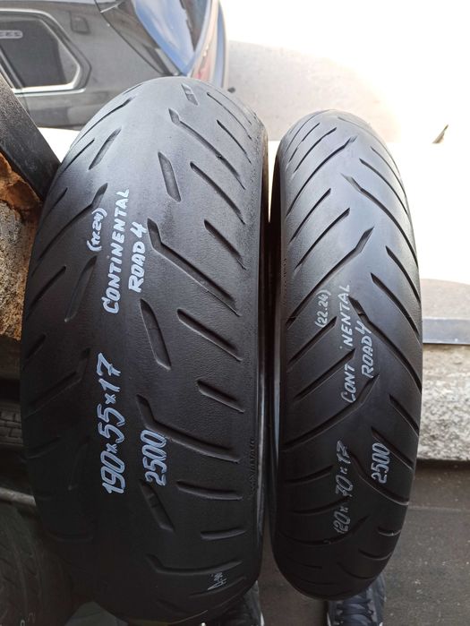 Мото шини комплект 120/70 160 180 60 190 200/ 50 55 R17