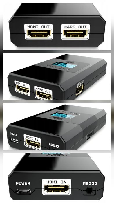 Audio ekstraktor adapter HDMI Earc 4K 18Gbps HDFury Arcana HDF0160