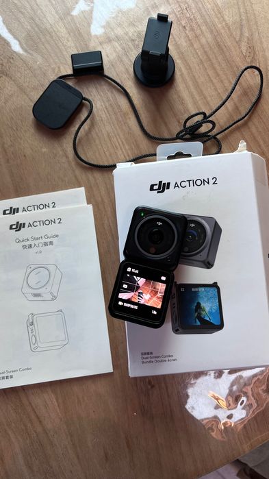 DJI Osmo Action 2 Camera – Excellent Condition – Full Set