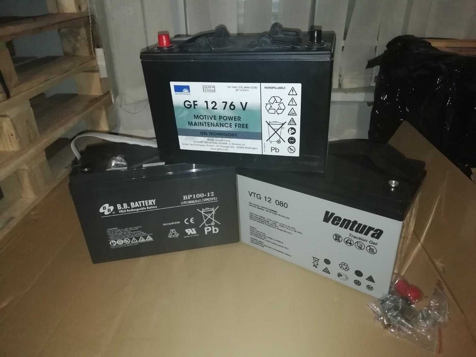 Акумулятор гелевий Ventura 40Аг для елетро-візка, скутера, квадроцикла