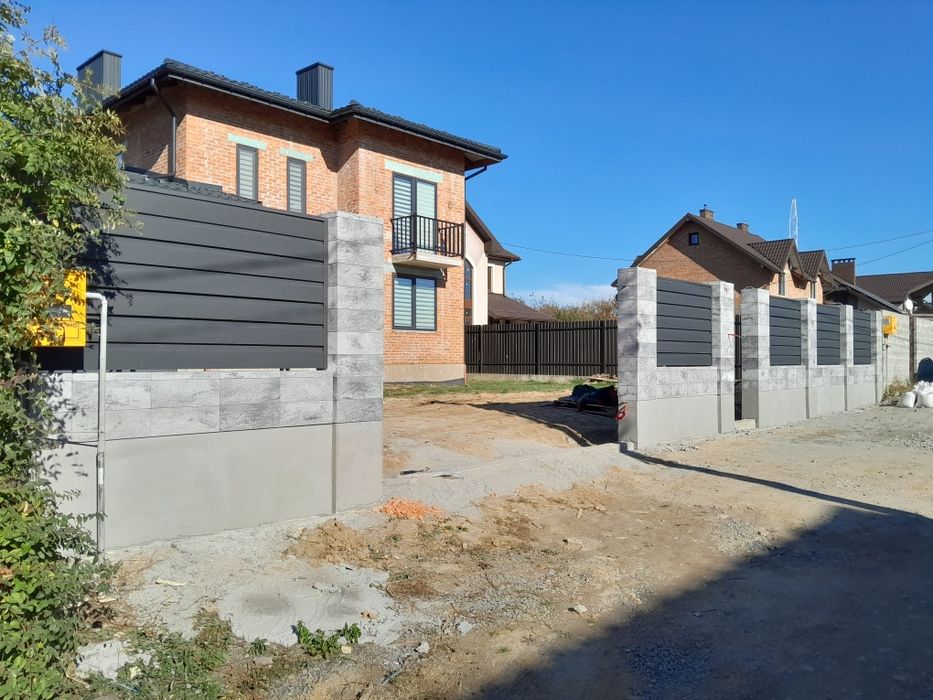 Паркани, Огорожі під ключ.