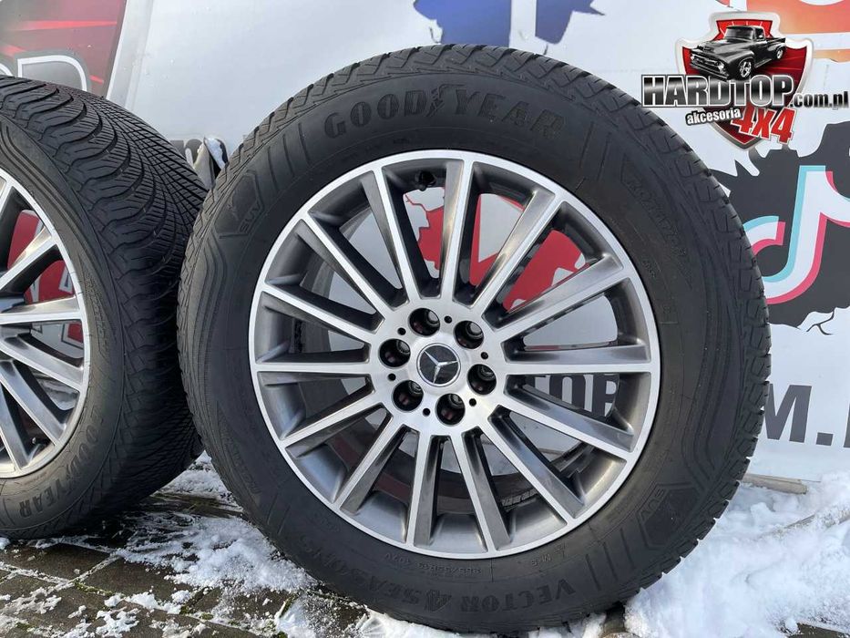MERCEDES X NP300 Opony Felgi Goodyear Vector 4 Seasons 19' 6x114,3