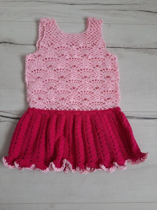 Sukienka rękodzieło handmade