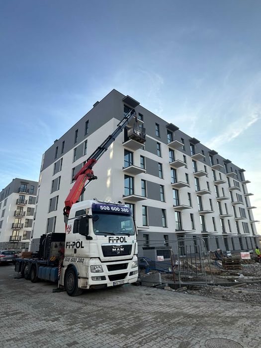 Transport HDS, Transport kontenerów, Montaż reklam - konstrukcji !