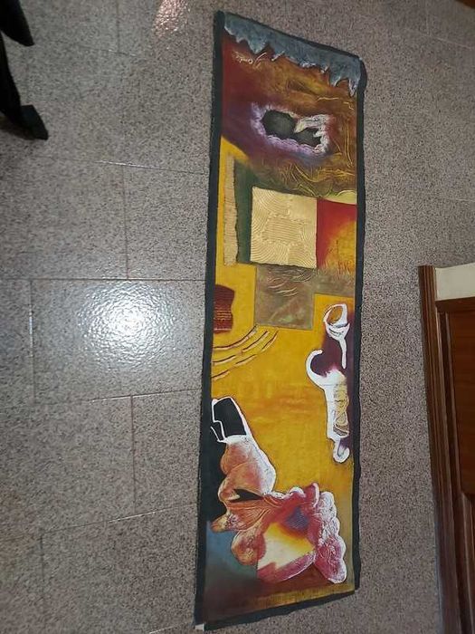 Tela abstrata para quem gosta original 1,87 cm X 0,53 cm