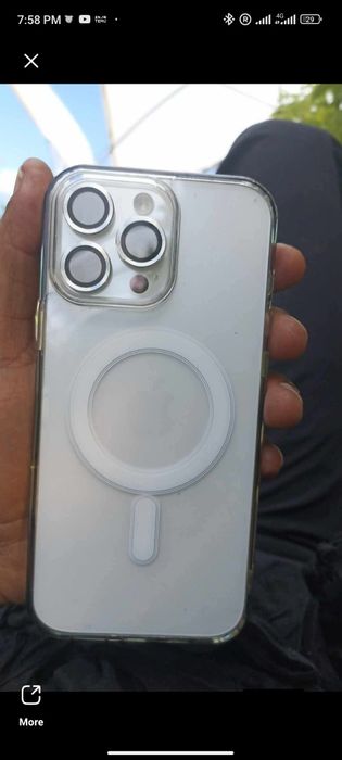 iPhone 16 Pro Max 256GB branco 100% Bateria