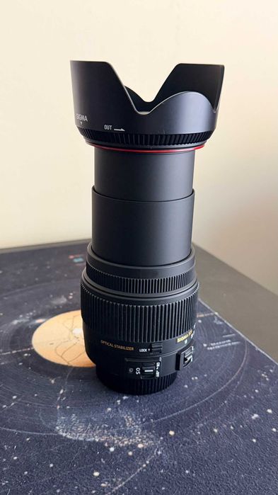 Objetiva Sigma 18-200 mm f/3.5-6.3 DC OS HSM II para Nikon