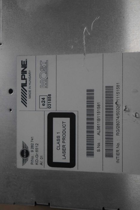 radio nawigacja navi MINI COUNTRYMAN R60. EUROPA 10-16r.928.2741