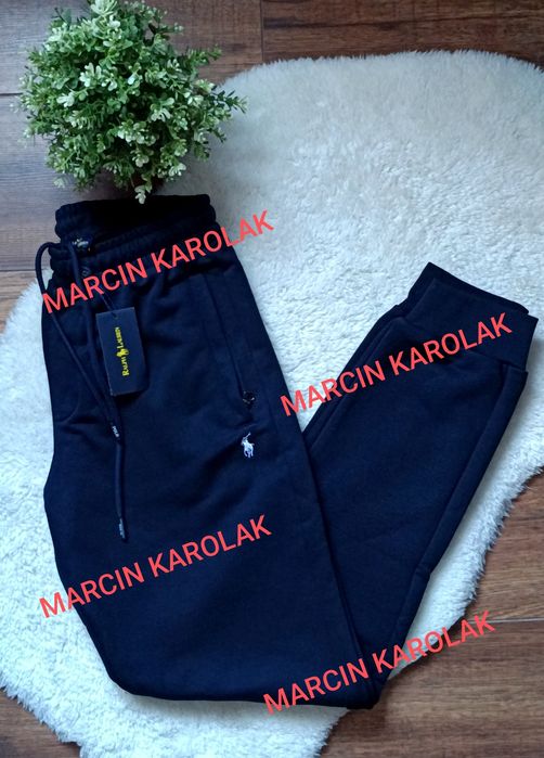Spodnie dresowe Ralph Lauren dresy męskie granat M do 3XL pobranie 24H