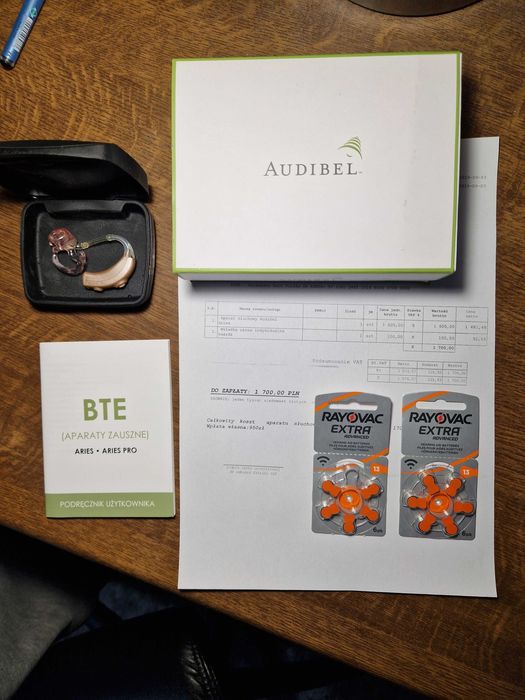 Aparat słuchowy AUDIBEL Aries Pro