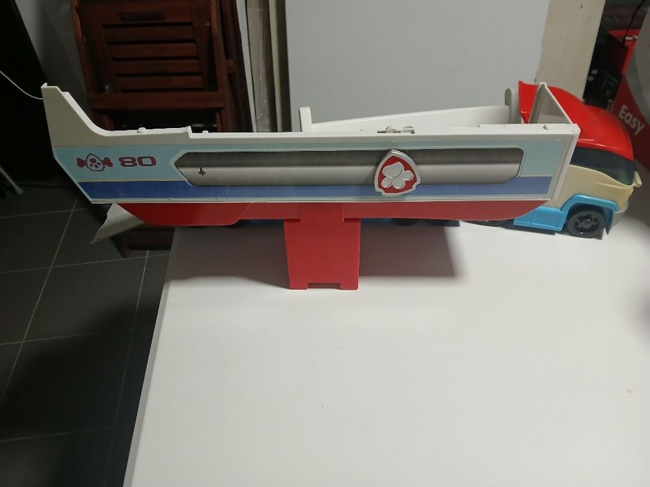 Patrulha Pata brinquedos Barco e Camião