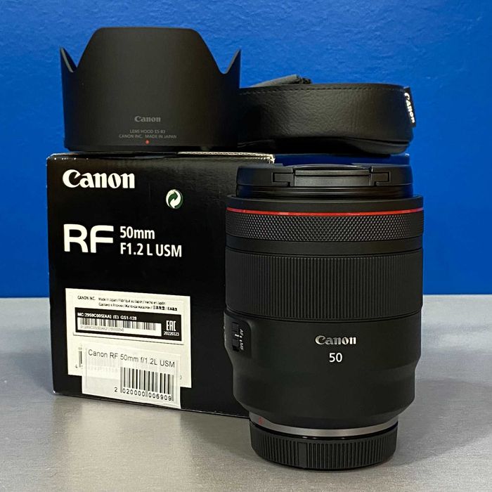 Canon RF 50mm f/1.2 L USM | NOVA | 3 ANOS DE GARANTIA