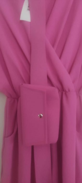 Kombinezon damski różowy