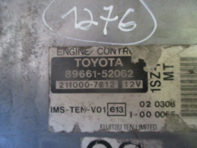 Centralina motor / ECU TOYOTA Yaris (_P1_)