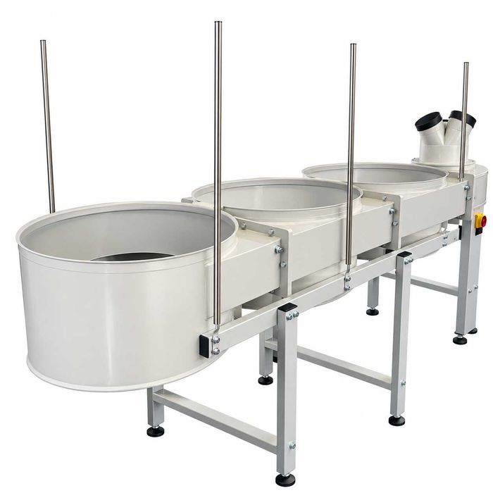 Aspirador Industrial Trifásico 3 Sacos DE-550/3 (também disponivel 4 sacos)