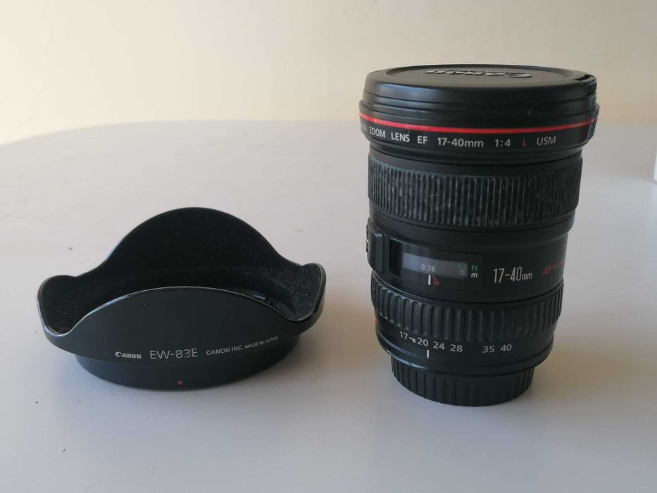 Canon 60D - Lente Canon L 17-40mm f/4 – Kit Completo (Excelente Oportunidade)