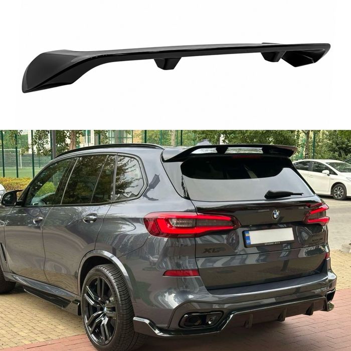 Спойлер на кришку багажника Paradigma BMW X5 G05 2019-2026 чорний глянець Артикул:  DRC10562-26