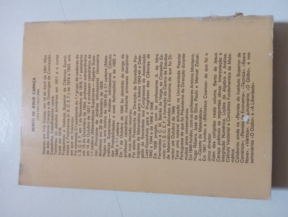 Bento de Jesus Caraça - Conferência e outros escritos