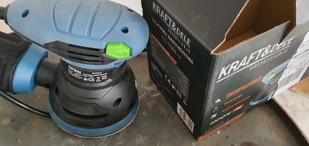 Szlifierka oscylacyjna mimosrodowa krafra