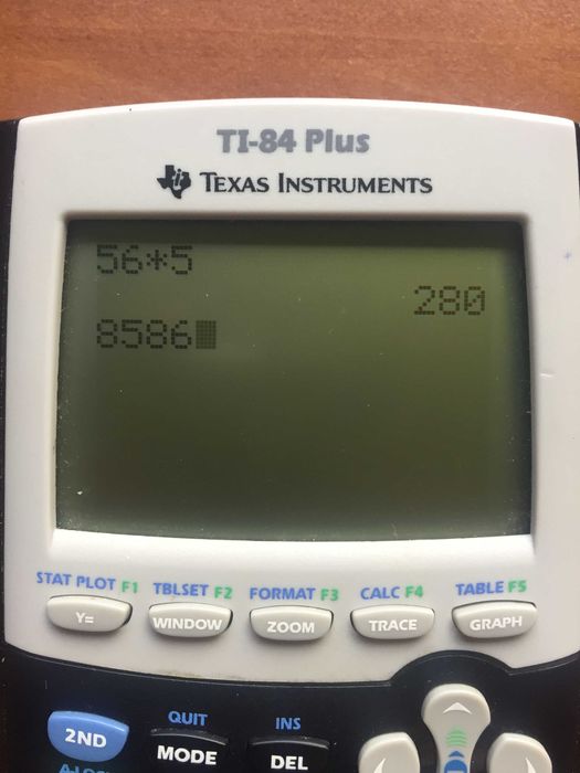 TEXAS Instruments TI-84Plus calculadora gráfica