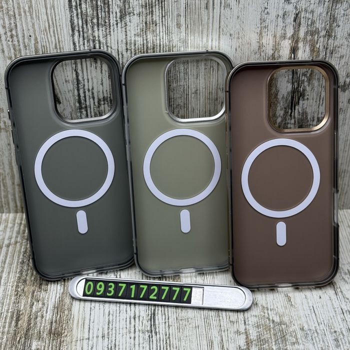 Чохол преміум Leather Metal MagSafe на iPhone 16 Pro/ 16 Pro Max Чехол