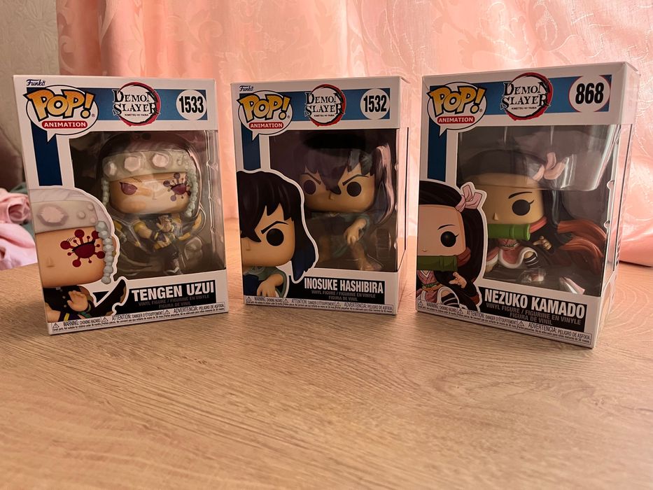 funko pop inosuke hashibira, демон слеєр, аніме фігурка
