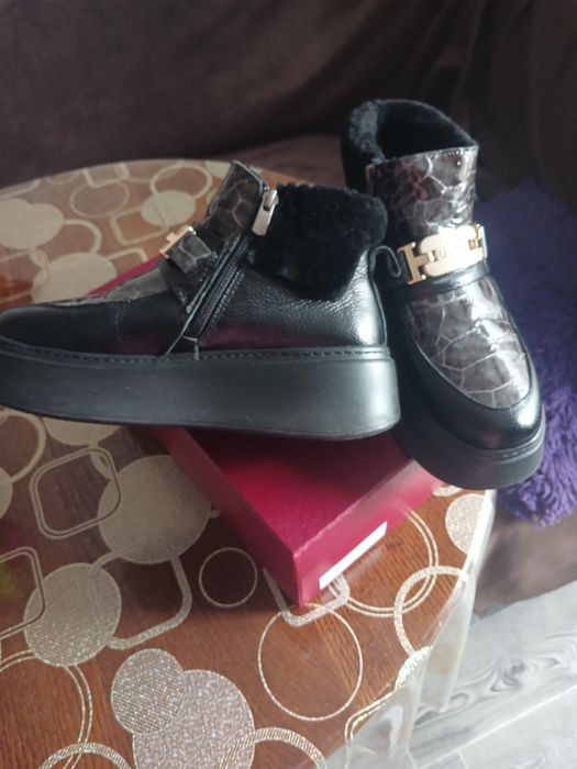 Напівчеревики  жіночі  натур.шкіра Турція