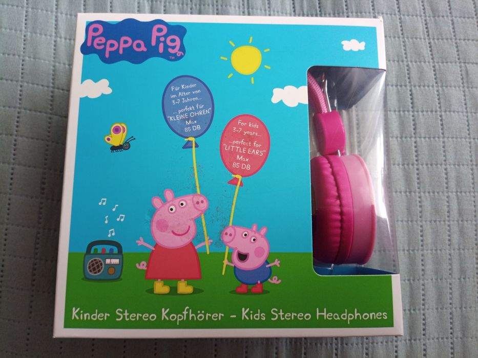 NOWE Słuchawki składane Peppa