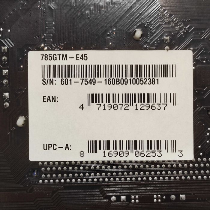 Материнская плата MSI 785GTM-E45 AM2+, 785G, PCI-Ex16