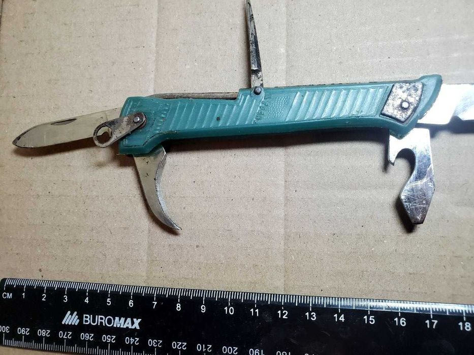 Нож складной 6 предметов ворсма ссср