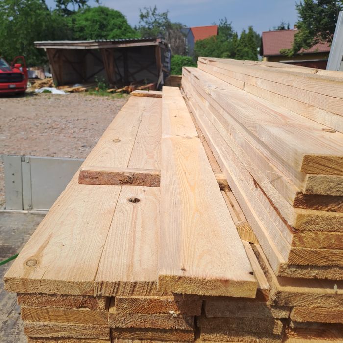 Deska sosnowa  1800x100x19mm w cenie  4 zl sztuka  Poznań