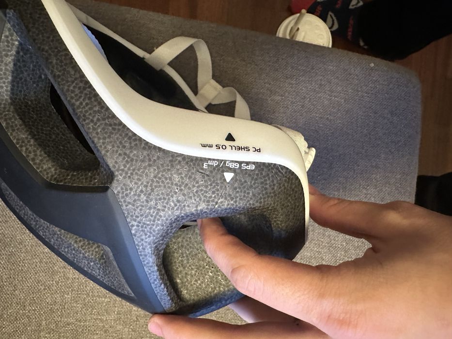 Kask rowerowy POC Ventral Lite uranium black/hydrogen white matt